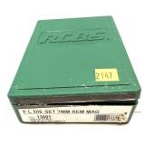 RCBS 7mm REM Mag. 2-die set with RCBS shell