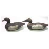 Lot: 2 Early wooden decoys
