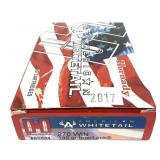 Box of .270 WIN 140-grain Hornady Interlock