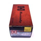 Box of .22 Hornet 45-grain SP Match Hornady