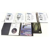 Lot, assorted Guntech magazines in binders,