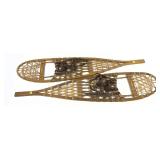 The Maine Snowshoe -Pair of Wooden Snowshoes