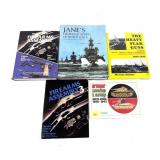 Lot: 5 assorted Gun books, WWII and firearms books