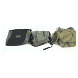 Lot: 3 outdoor/ duffle bags with assorted canvas