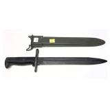 Bayonet with scabbard