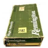 Remington 7mm Mauser cartridges - 18 rounds