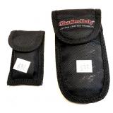 Lot: Charles Daly folding knife with sheath and