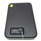 Combination lock box with manual