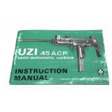 UZI .45 ACP Instruction Manual