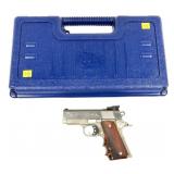 Colt Defender .45 ACP. Pistol, Stainless/Nickel,