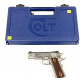 Colt 1911 Combat Commander Stainless .45 ACP.