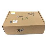 Box of .35 Cal. 210-grain (.360") lead cast