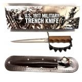 Reproduction U.S. 1917 Military Trench Knife w/