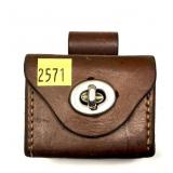 Leather Cartridge Case with 100 Rounds of