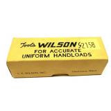 Wilson .38 Spl. punch and base set