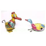 Lot, 2 mechanical tin toys, 1-J. Chein & Co.
