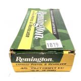 Box of .45 Auto 185-grain JHP Remington