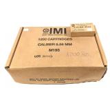 Lot of 1200 rounds 5.56mm M193 Israel Military
