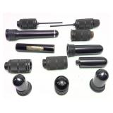 Lot, magazine and butt stock weights for