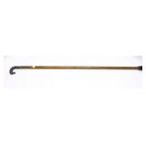 Vintage Wooden carved walking stick with