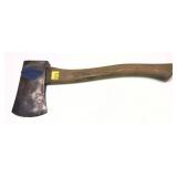 Bushman 1 1/2" axe with wooden handle