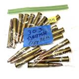 Lot, 16 Rds. of .303 British cartridges