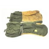 U.S Military Trigger mittens, dated 1965