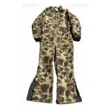 Ranger camo coveralls, size large