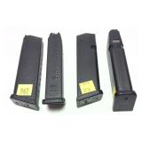 Lot, 4 Glock .40 Cal. 10-round magazines