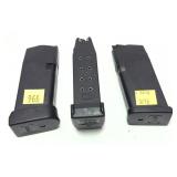 Lot, 3 Glock .45 Cal. (2) 10-round, (1) 9-round