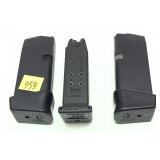 Lot, 3 Glock .40 Cal. 8-round magazines