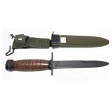 Bayonet and scabbard, modern