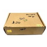 Lot: Box of .38/357  160 Gr. Bullets