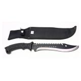 ElitEdge 20-666BK Large knife with sheath