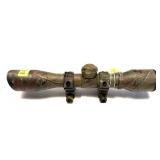 TruGlo 4x Scope with scope rings, camo