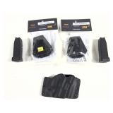 Lot, 2 Just Holster It Mag E 45 double set rigid