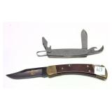 Lot: U.S. Folding knife and Buck Alaskan Guide