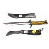 Lot: VIntage Schrade 136 Skinning folding knife