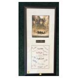 Framed Lord of the Rings Fellowship of the Rings
