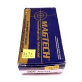 Box of .380 Auto 95-grain JHP Magtech cartridges,
