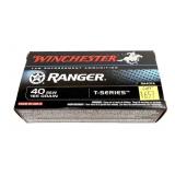 500 rounds of .40 S&W 165-grain hollow point