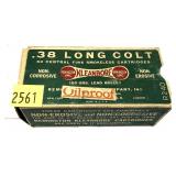 Vintage box of Remington .38 Long Colt