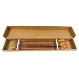 Lot, 8 assorted Easton arrows and 1 Beeman