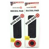 Lot, 2 Kick-eez recoil pads, Model 501-125-L-B and