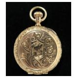 Waltham Model 1882 9-jewel 0 size hunter case