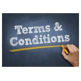 Terms and Conditions: