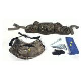 Lot: Field and Stream waist bag, hand warmer and