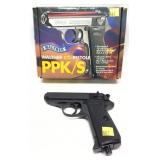 Walther PPK/S CO2 pistol, .177 Cal. in box