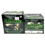 x2- Boxes of 12 Ga. 3.5" No.4 Kent Faststeel