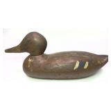 Mason Tack Eye Hen Mallard wooden carved Duck